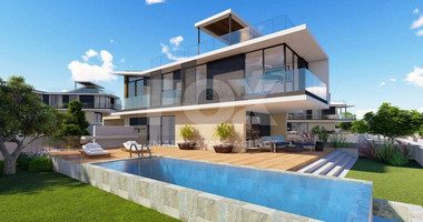 For sale an exceptional five bedrooms beachfront villa in Chloraka, Paphos
