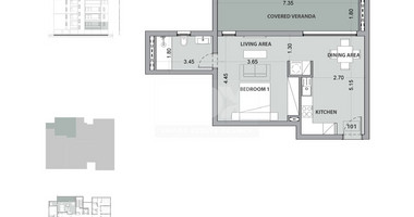 Studio apartment for sale in Potamos Germasogeias, Limassol