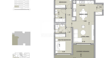 Two bedroom  apartment for sale in Potamos Germasogeias, Limassol