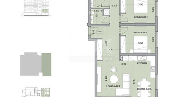 Three bedroom  apartment for sale in Potamos Germasogeias, Limassol