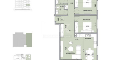 Three bedroom  apartment for sale in Potamos Germasogeias, Limassol