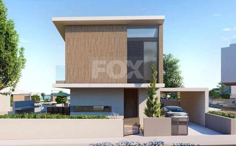Exclusive modern three bedroom Beachfront Villa with Private Pool in Chloraka, Paphos