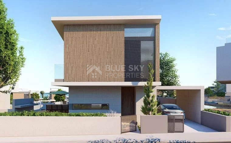 Exclusive modern three bedroom Beachfront Villa with Private Pool in Chloraka, Paphos