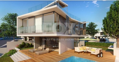 Exclusive modern three bedroom Beachfront Villa with Private Pool in Chloraka, Paphos
