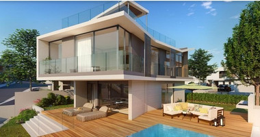 Exclusive modern three bedroom Beachfront Villa with Private Pool in Chloraka, Paphos