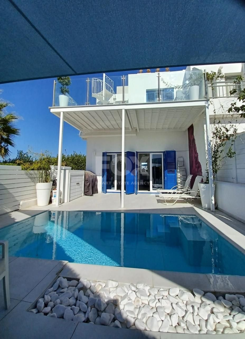For Sale: Two Bedroom Semi-Detached House With Private Pool - Three Hundred meters from the Beach - Chloraka