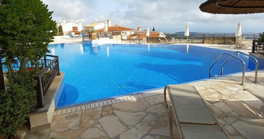 For Sale three-Bedroom Hilltop Villa with Coastal Views in Paphos