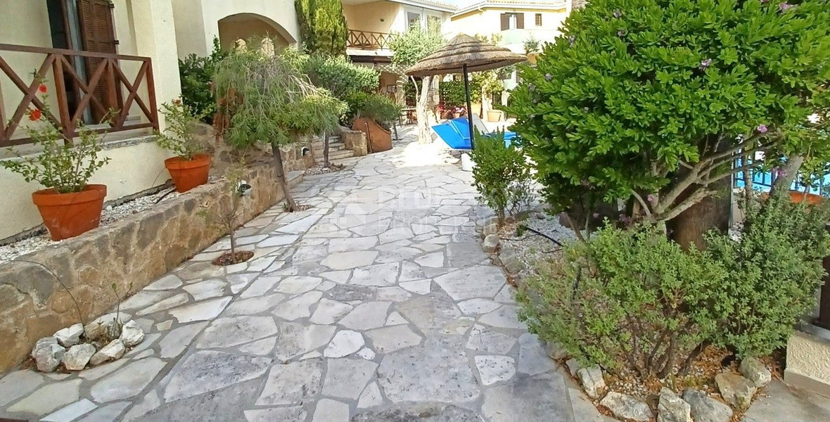 For Sale three-Bedroom Hilltop Villa with Coastal Views in Paphos