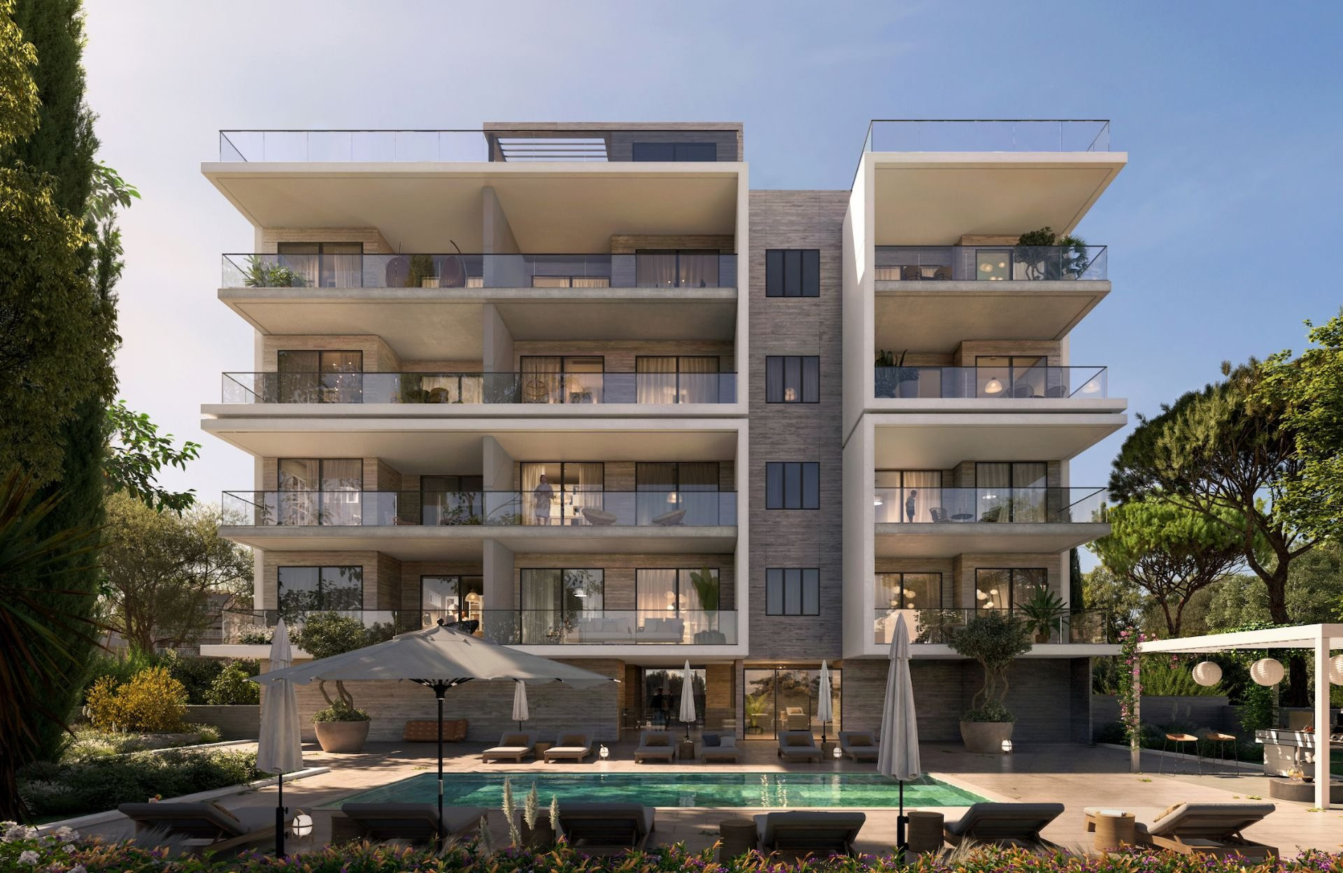 Appartement 3 chambres 125 m² Germasogeia, Chypre