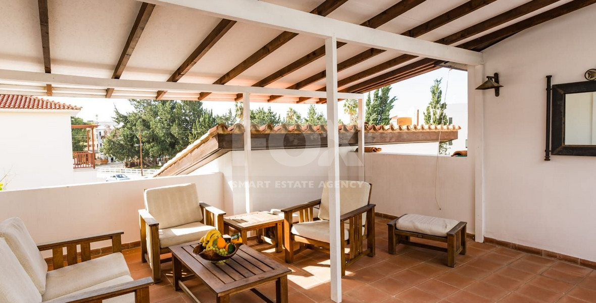 For Rent: Spacious Furnished Four Bedroom Semi-Deatached House in Kato Pafos