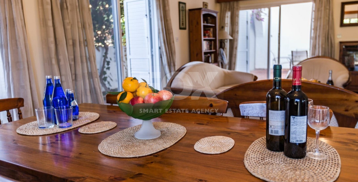 For Rent: Spacious Furnished Four Bedroom Semi-Deatached House in Kato Pafos