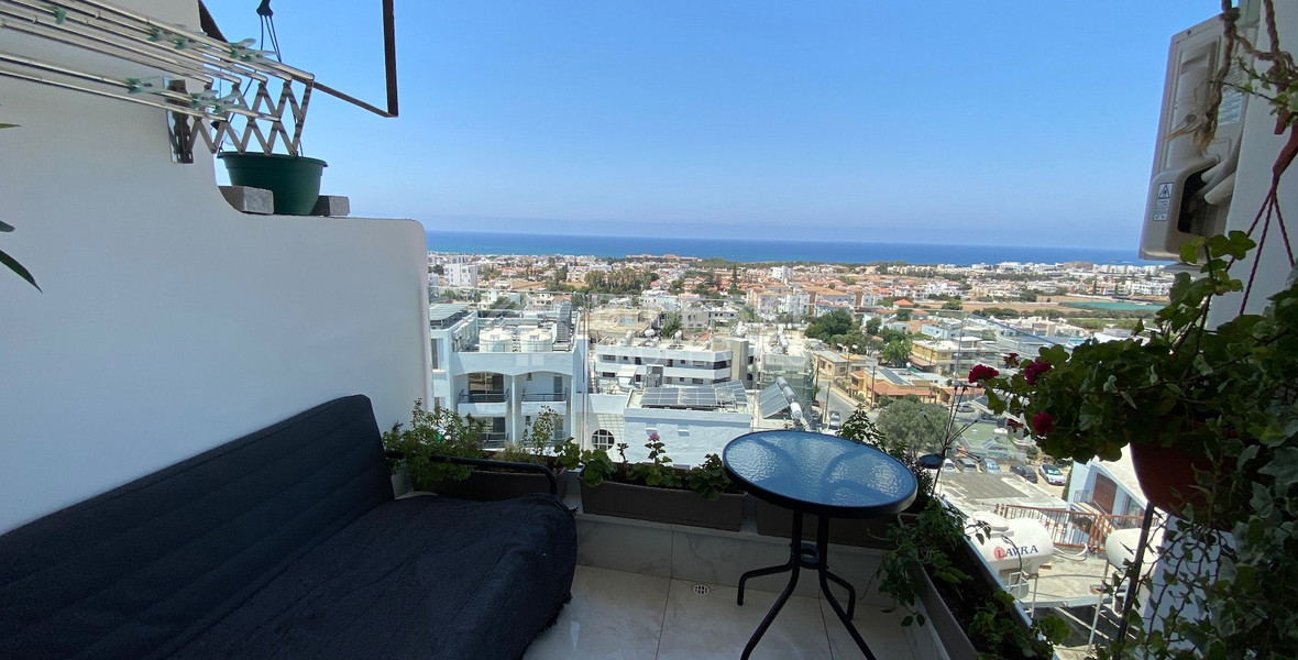 Two bedroom Sea View Apartment in the centre of Paphos , for sale