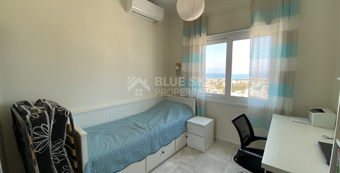 Two bedroom Sea View Apartment in the centre of Paphos , for sale