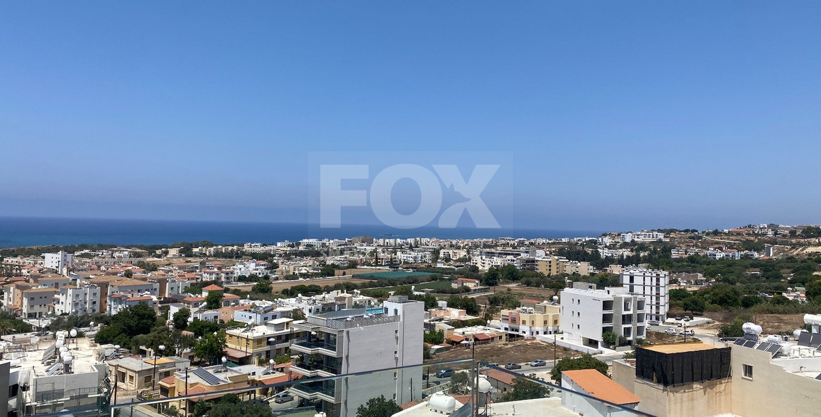 Two bedroom Sea View Apartment in the centre of Paphos , for sale