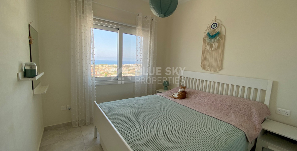 Two bedroom Sea View Apartment in the centre of Paphos , for sale