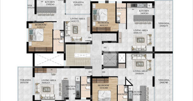 Studio apartment for sale in Zakaki, Limassol
