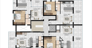 Studio apartment for sale in Zakaki, Limassol