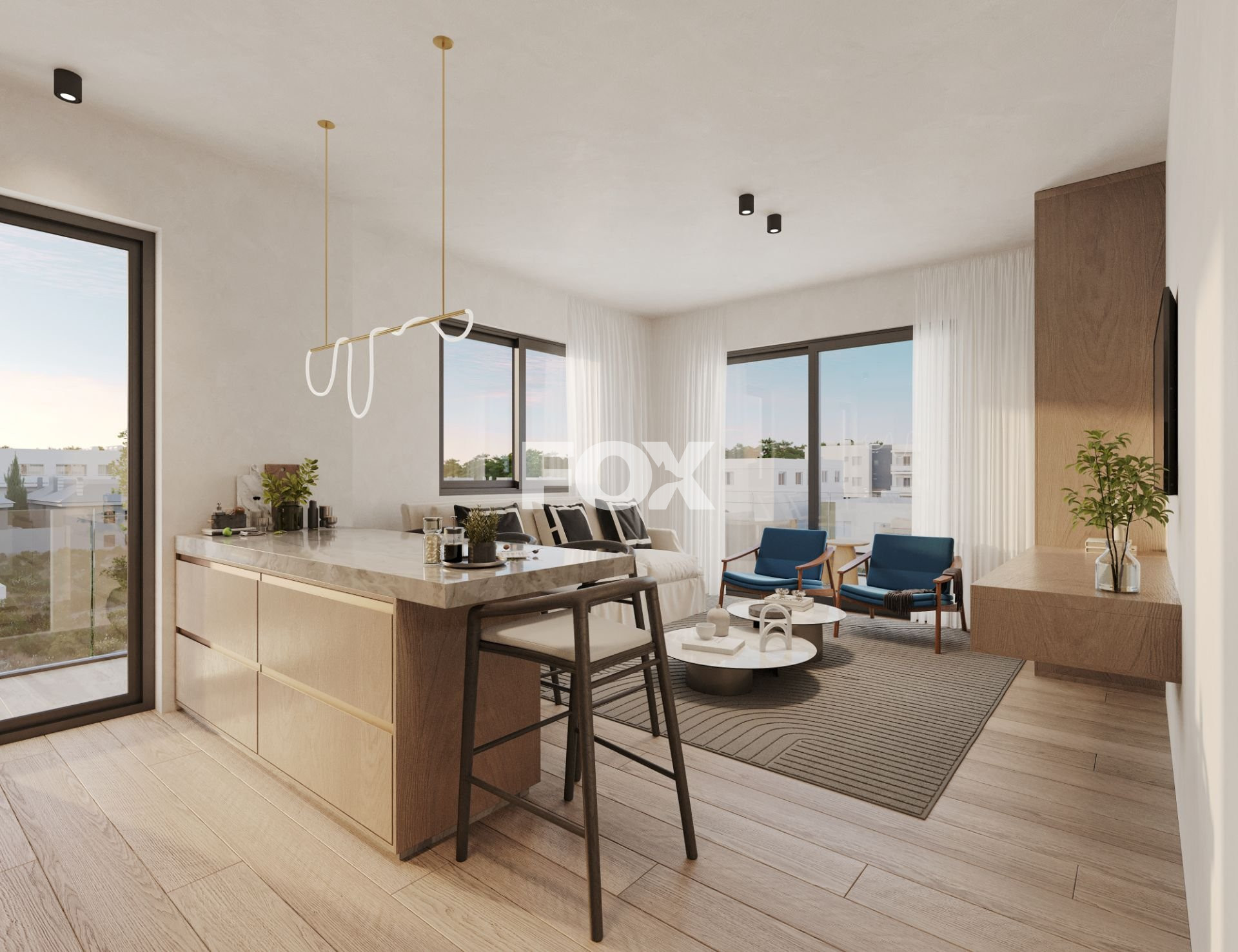 Квартира 1 спальня 50 м² муниципалитет Лимасол, Кипр