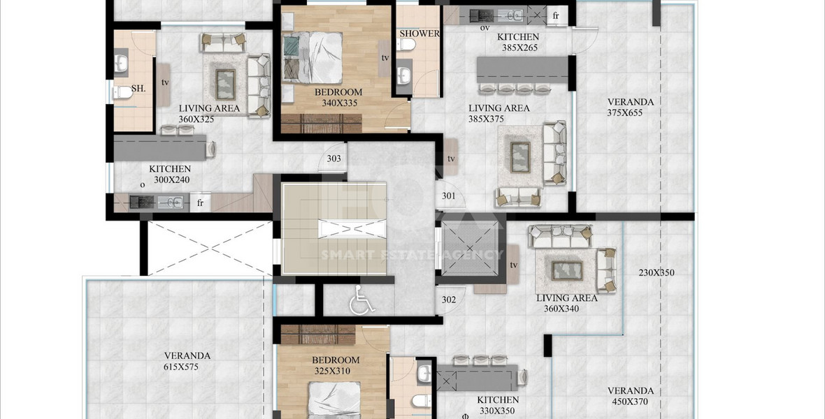 One bedroom apartment for sale in Zakaki, Limassol
