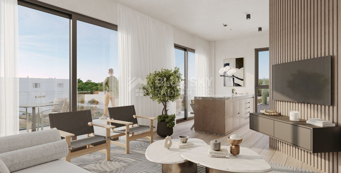 Top floor studio apartment for sale in Zakaki, Limassol