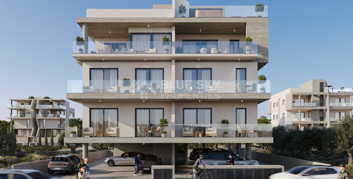 Top floor studio apartment for sale in Zakaki, Limassol
