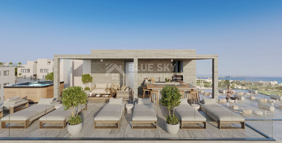 Top floor studio apartment for sale in Zakaki, Limassol