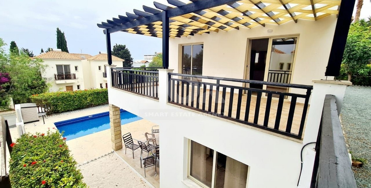 For Rent: Fully Furnished  Three Bedroom Villa in Coral Bay, Peyia with Private Pool