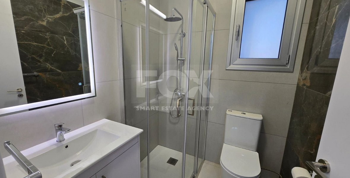 Modern Two-Bedroom Penthouse with Rooftop and Sea Views for rent in Kato Polemidia