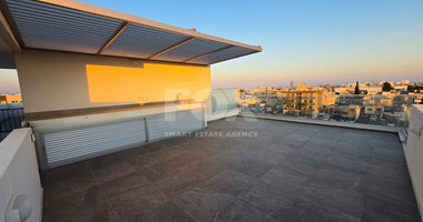 Modern Two-Bedroom Penthouse with Rooftop and Sea Views for rent in Kato Polemidia