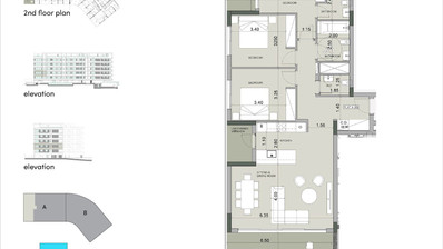 Three bedroom apartment for sale in Agios Tychonas, Limassol