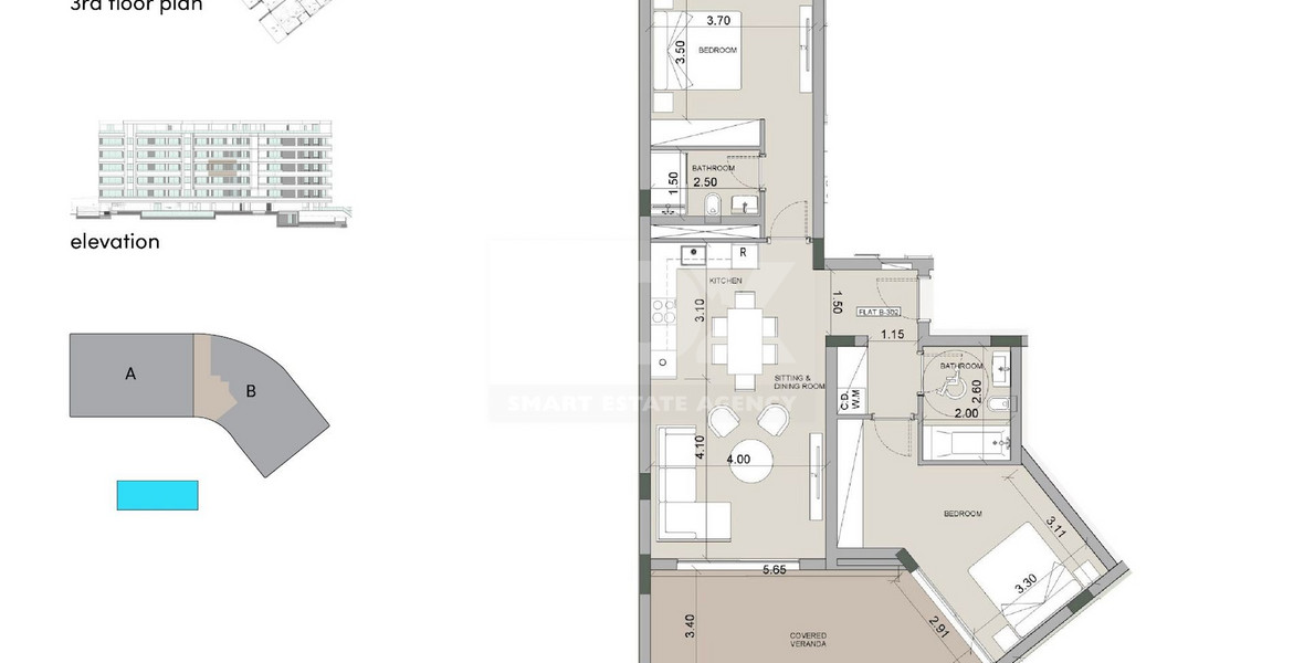Two bedroom apartment for sale in Agios Tychonas, Limassol