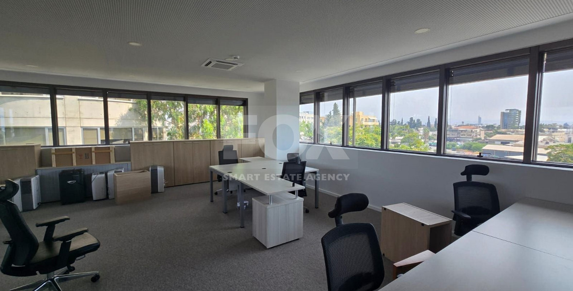 Modern Unfurnished Office For Rent in Tsiflikoudia, Limassol