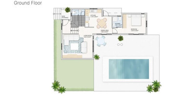 Three bedroom detached villa for sale in Pissouri village, Limassol