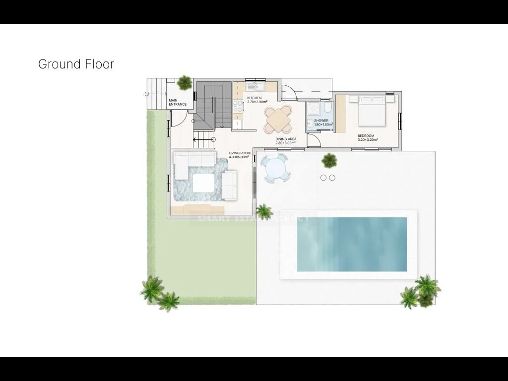 Three bedroom detached villa for sale in Pissouri village, Limassol