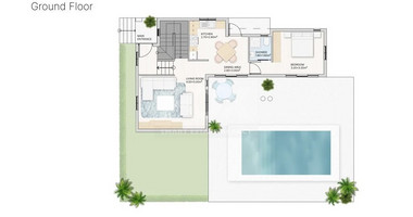 Three bedroom detached villa for sale in Pissouri village, Limassol