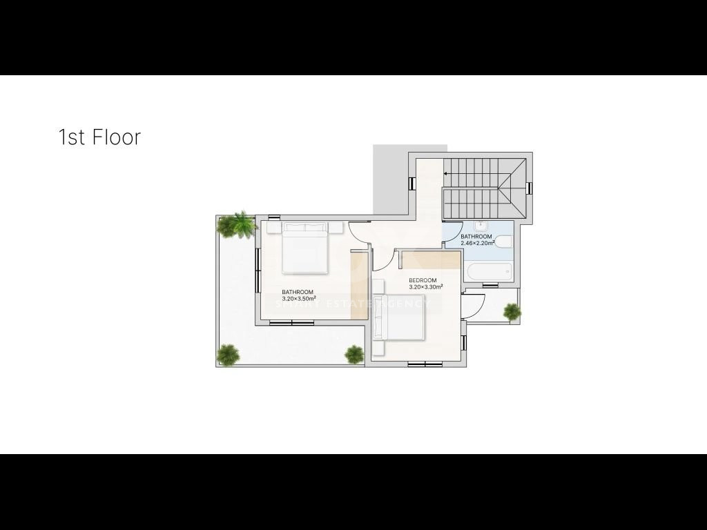 Two bedroom detached villa for sale in Pissouri village, Limassol