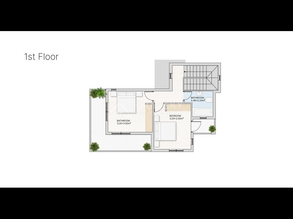 Two bedroom detached villa for sale in Pissouri village, Limassol