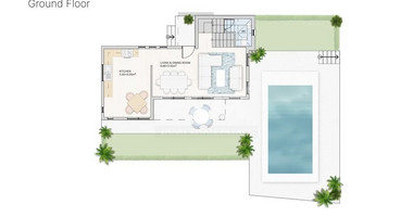 Two bedroom detached villa for sale in Pissouri village, Limassol