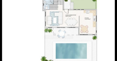 Two bedroom detached villa for sale in Pissouri village, Limassol