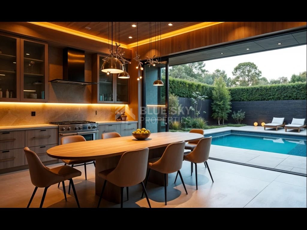 Three bedroom detached villa for sale in Pissouri village, Limassol