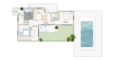 Three bedroom detached villa for sale in Pissouri village, Limassol