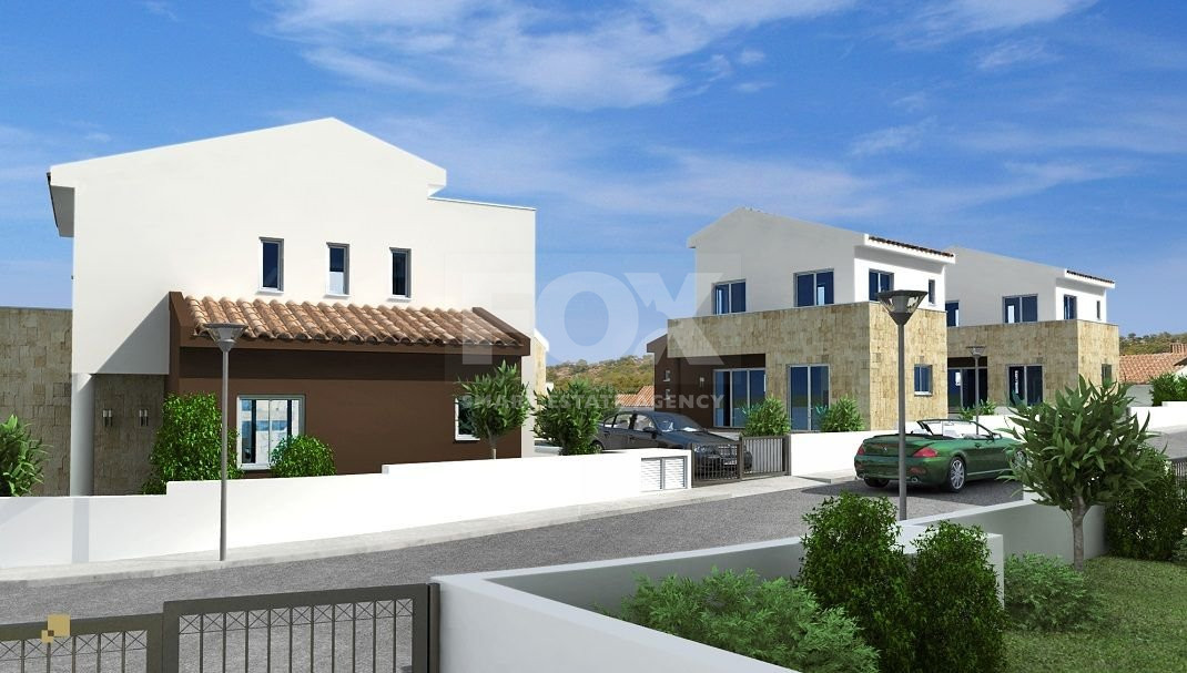 Three bedroom detached villa for sale in Pissouri village, Limassol