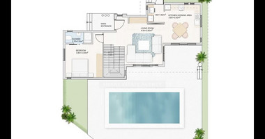 Three bedroom detached villa for sale in Pissouri village, Limassol