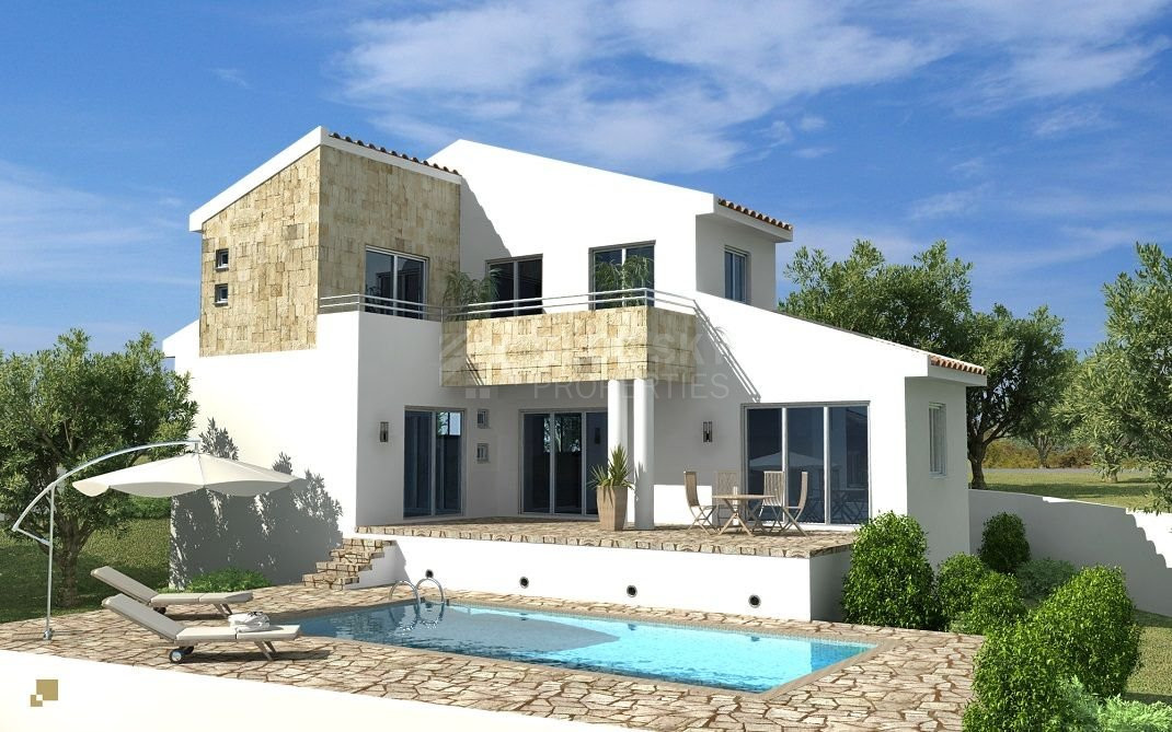 Four bedroom detached villa for sale in Pissouri village, Limassol