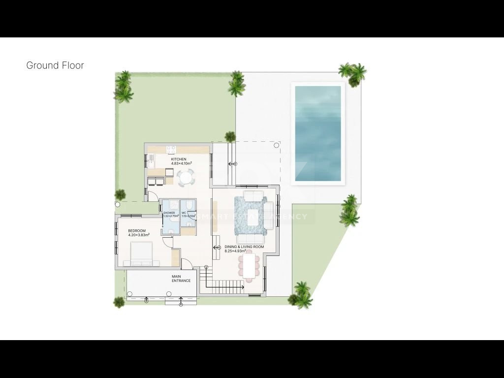 Four bedroom detached villa for sale in Pissouri village, Limassol