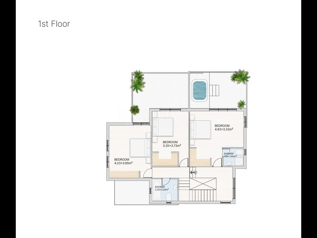 Four bedroom detached villa for sale in Pissouri village, Limassol