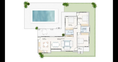 Two bedroom bungalow for sale in Pissouri village, Limassol