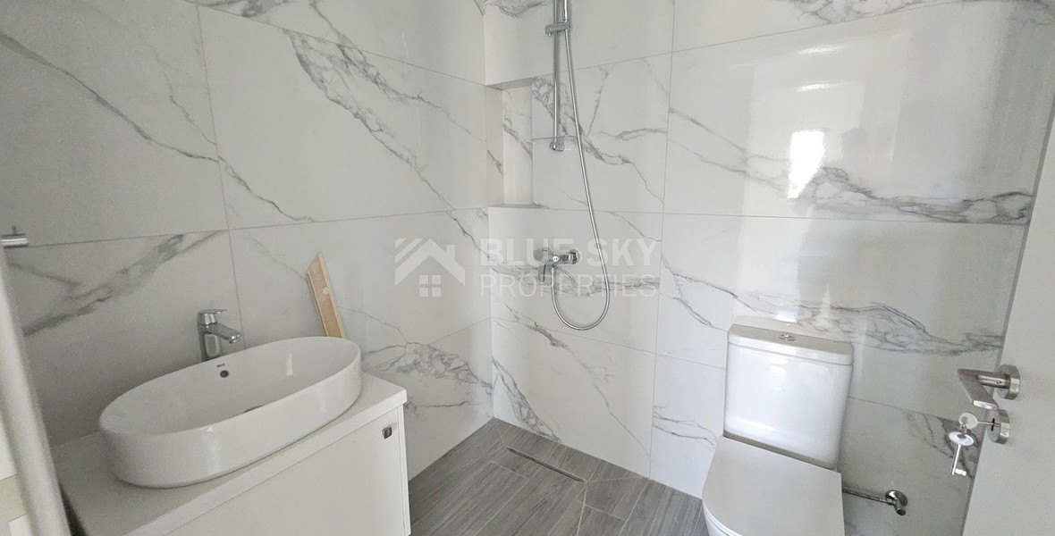 Brand New-Modern Design Two Bedroom Apartment for rent in Kato Polemidia