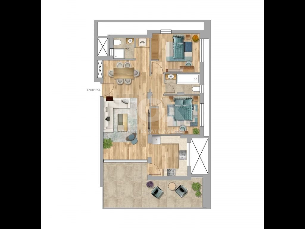 Two bedroom apartment for sale in Pyrgos Tourist Area, Limassol
