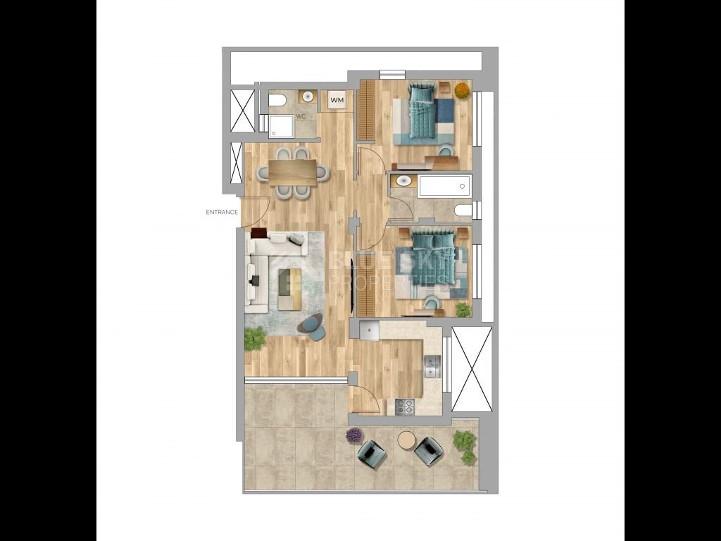 Two bedroom apartment for sale in Pyrgos Tourist Area, Limassol